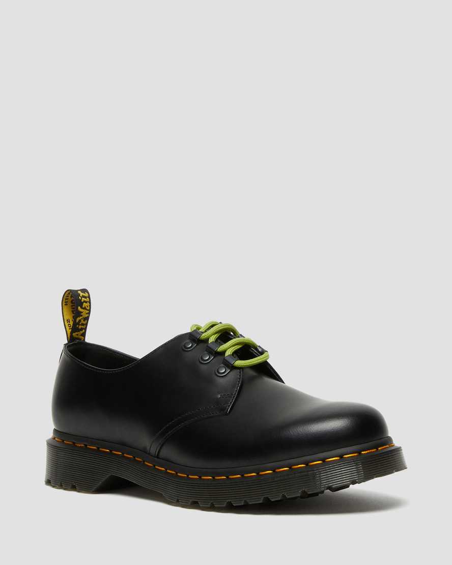 Dr. Martens 1461 Ben Smooth Nahka Miesten Juhlakengät - Mustat Kengät [729-VFBPCD]